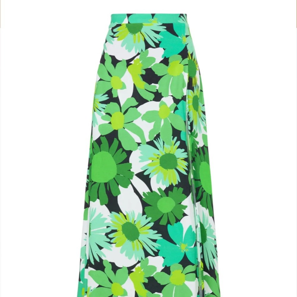 Affirm  Green Maxi Skirt